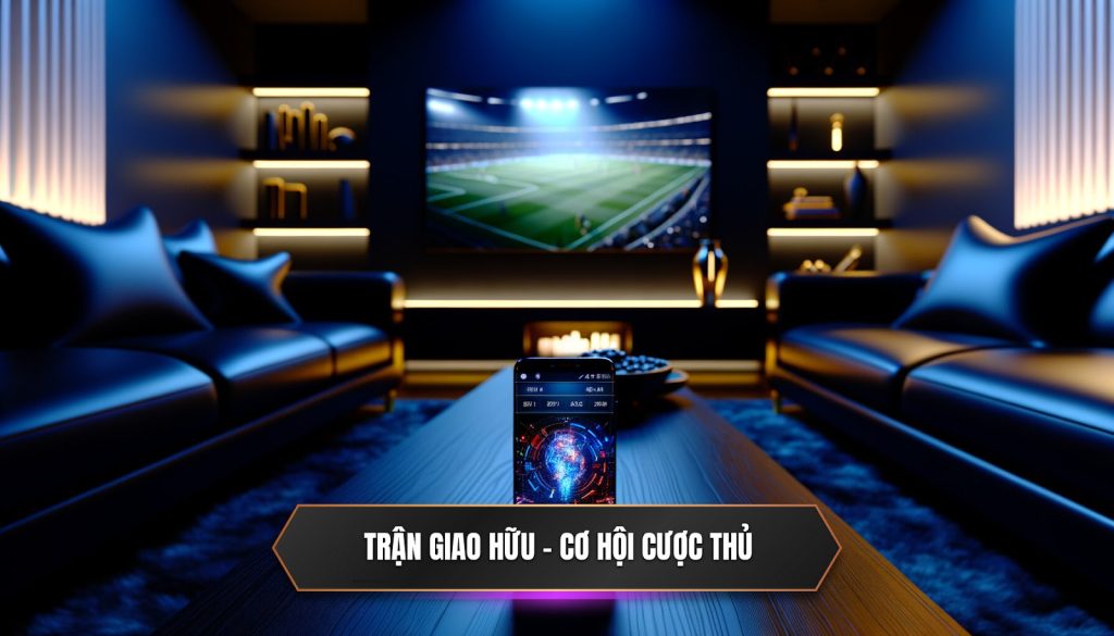 Trận giao hữu - cơ hội cược thủ