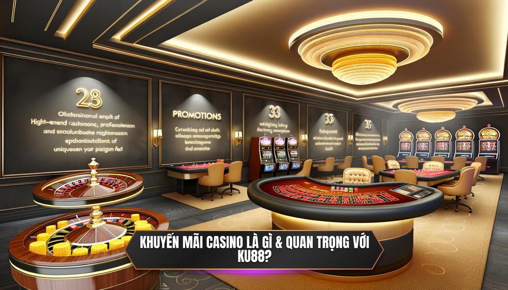 Khuyễn mãi casino là gì & quan trọng với KU88