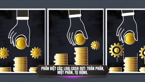 Phân biệt các loại cash out: toàn phần, một phần, tự động