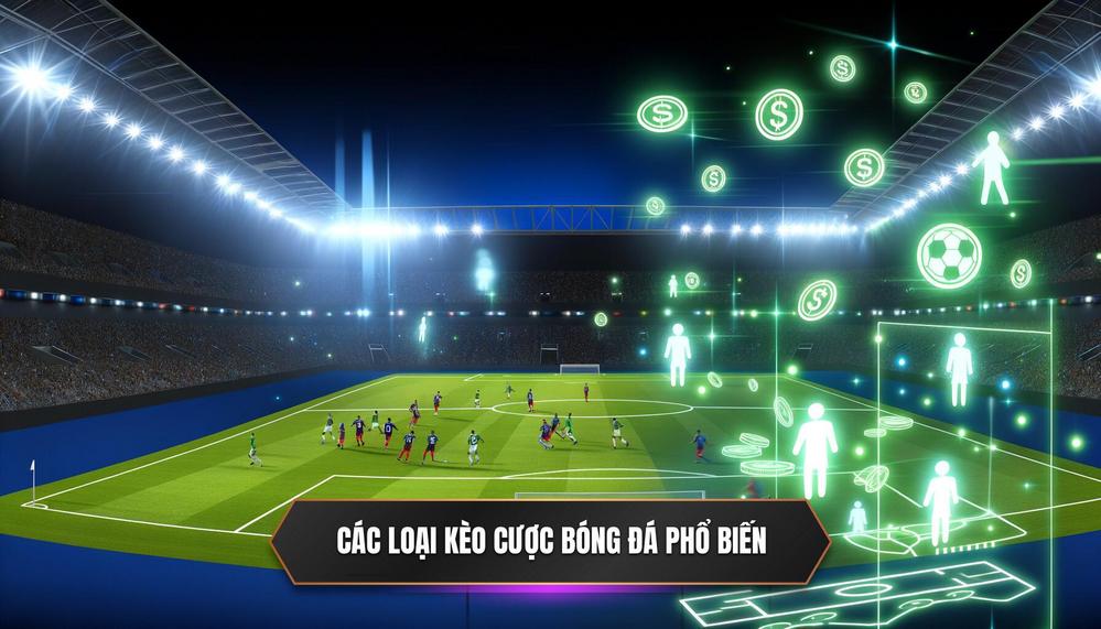 Các loại kèo cược bóng đá phổ biến